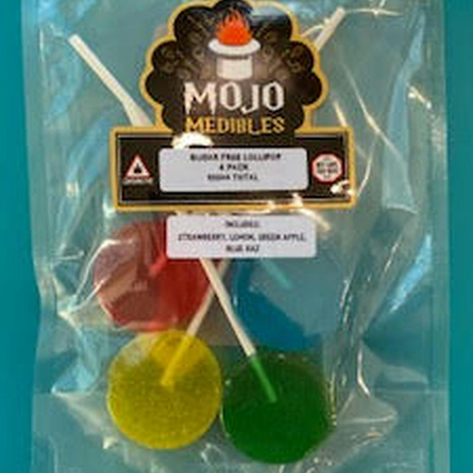 Sugar Free Lollipops 100mg Total 4 pk